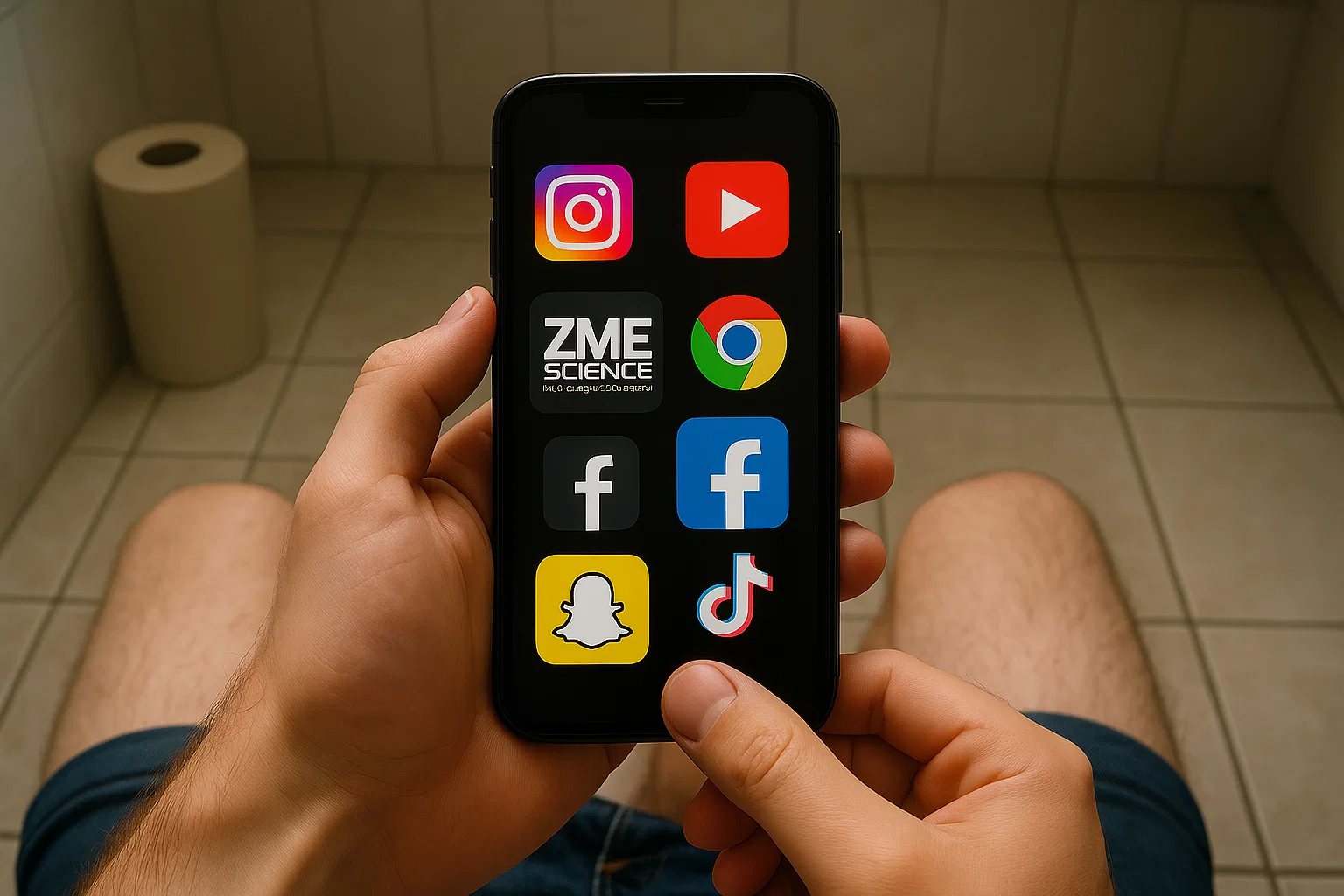 Doctors Warn That Bringing Your Phone to the Bathroom Could Backfire in a Painful Way
